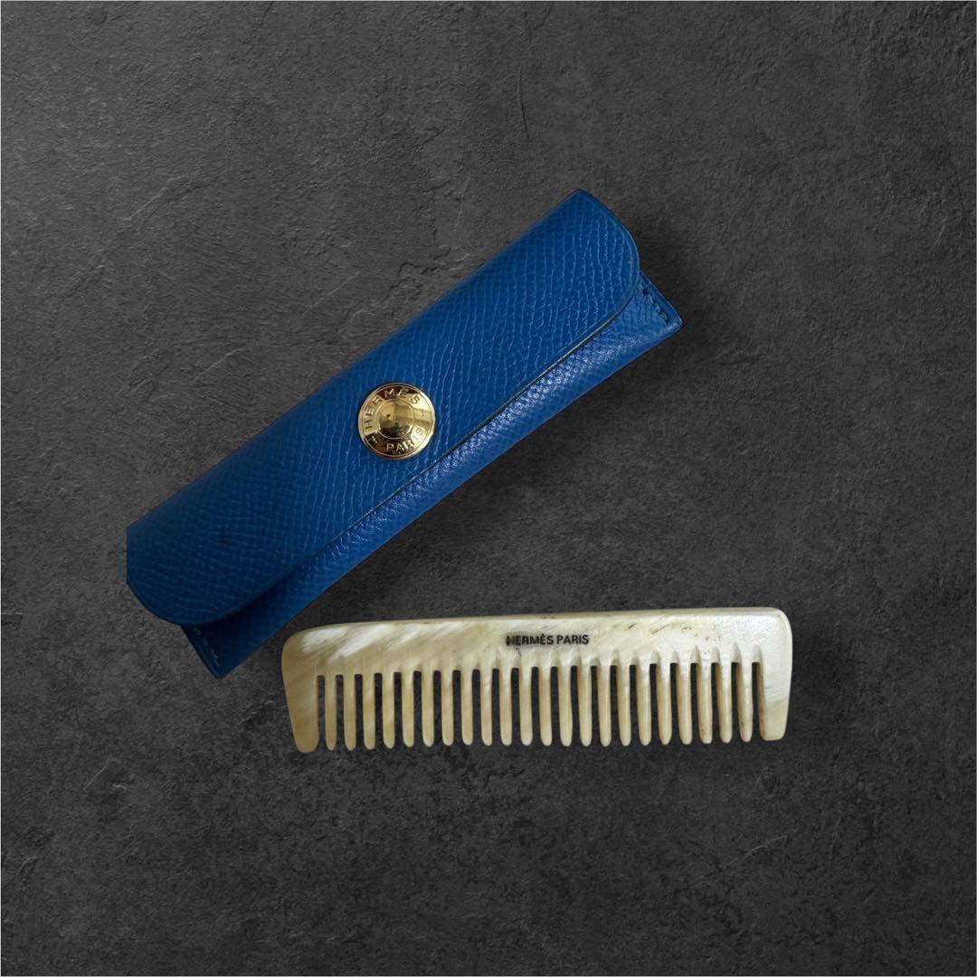 エルメス　HERMES くし　コーム　バッファローホーン