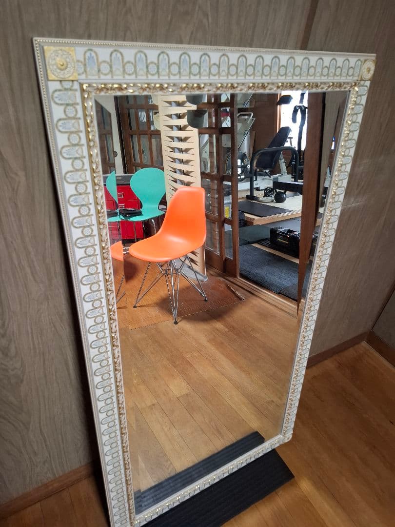 ロココ調大型ミラー