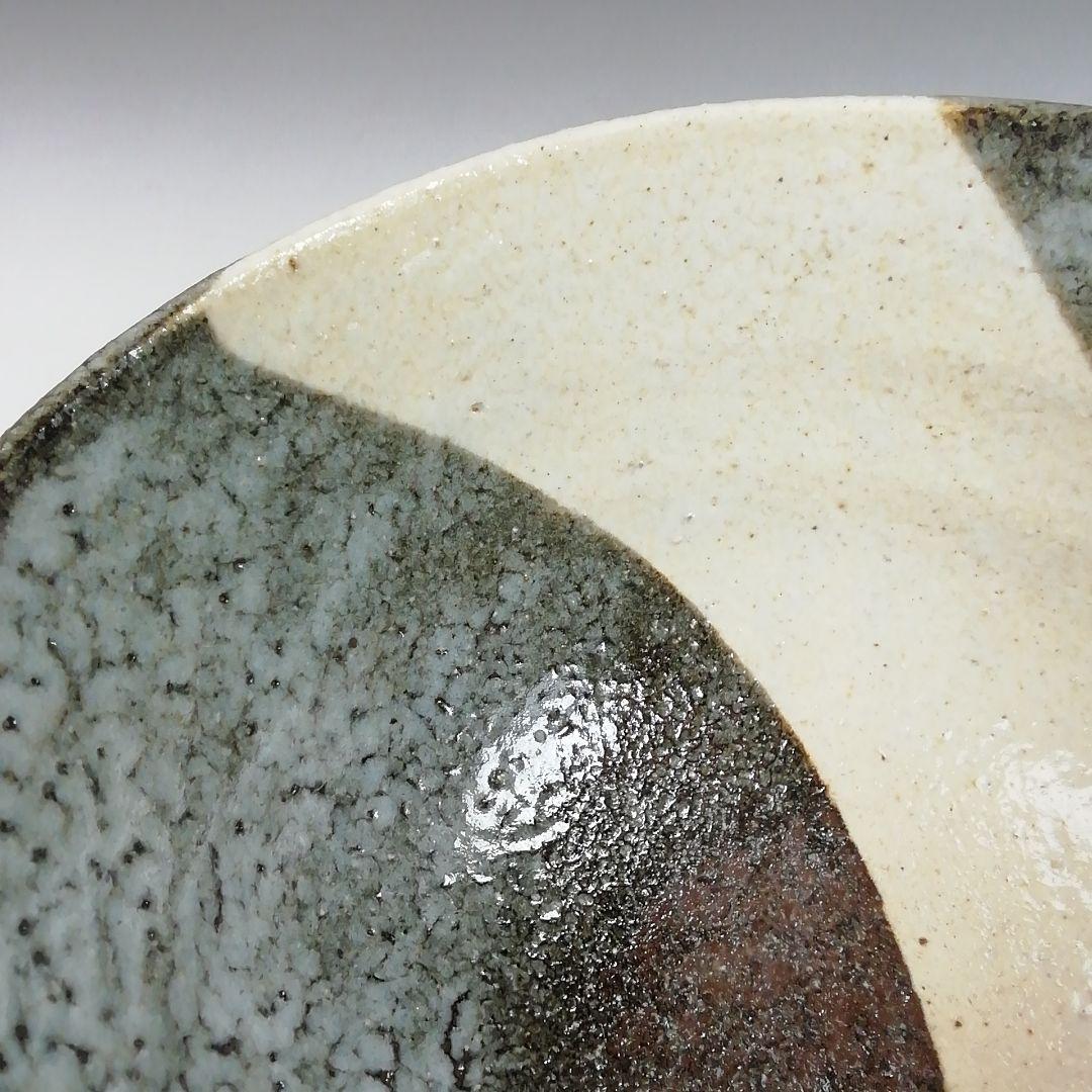 Ｔ１１　茶碗　『斑唐津手　茶碗』『奥村考山造』　共箱　抹茶碗　茶道具