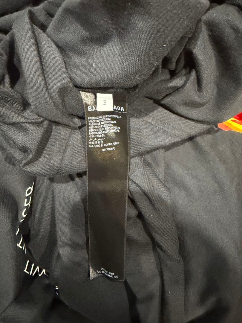 BALENCIAGA WFP ロゴ 長袖カットソー