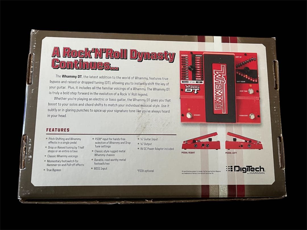 Digitech Whammy DT + 専用アダプター