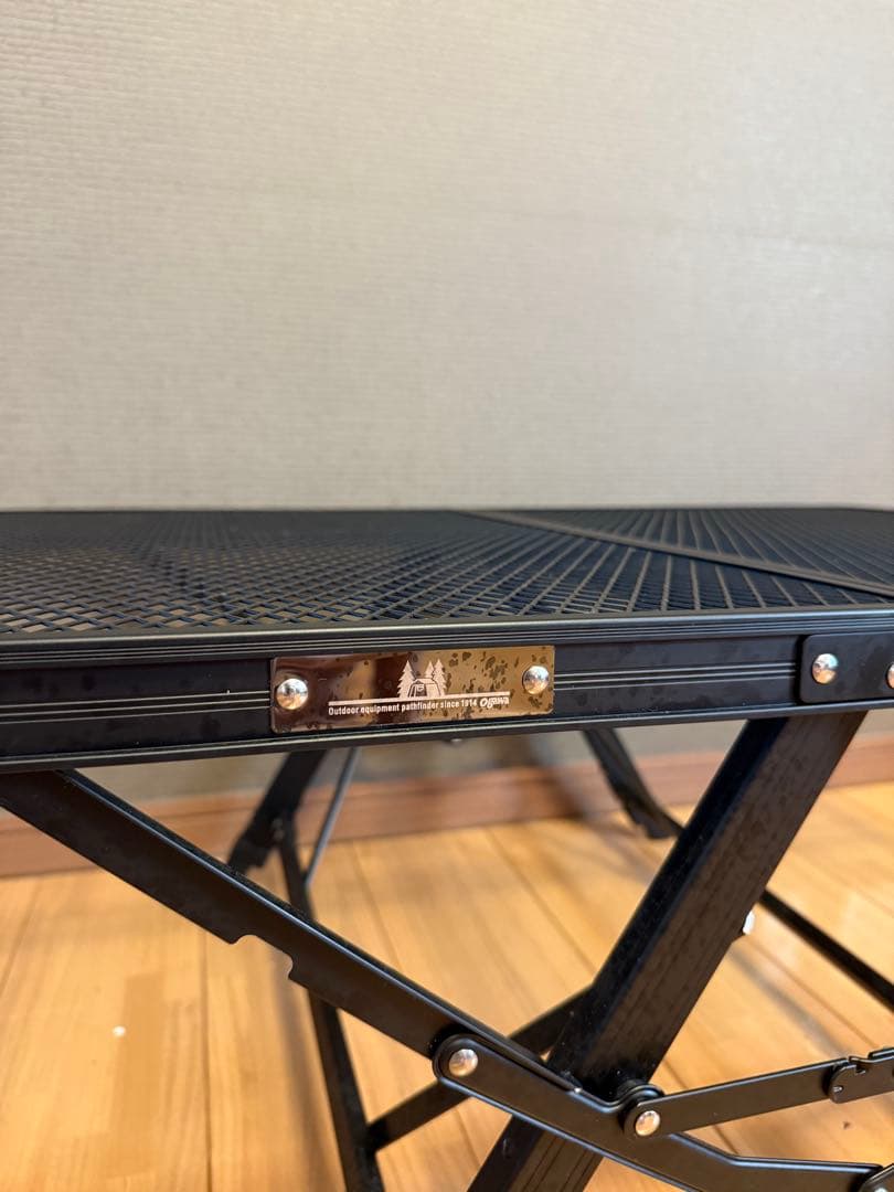 Ogawa 3ハイ&ローテーブル　タフメッシュ　90x60 オガワ　中古