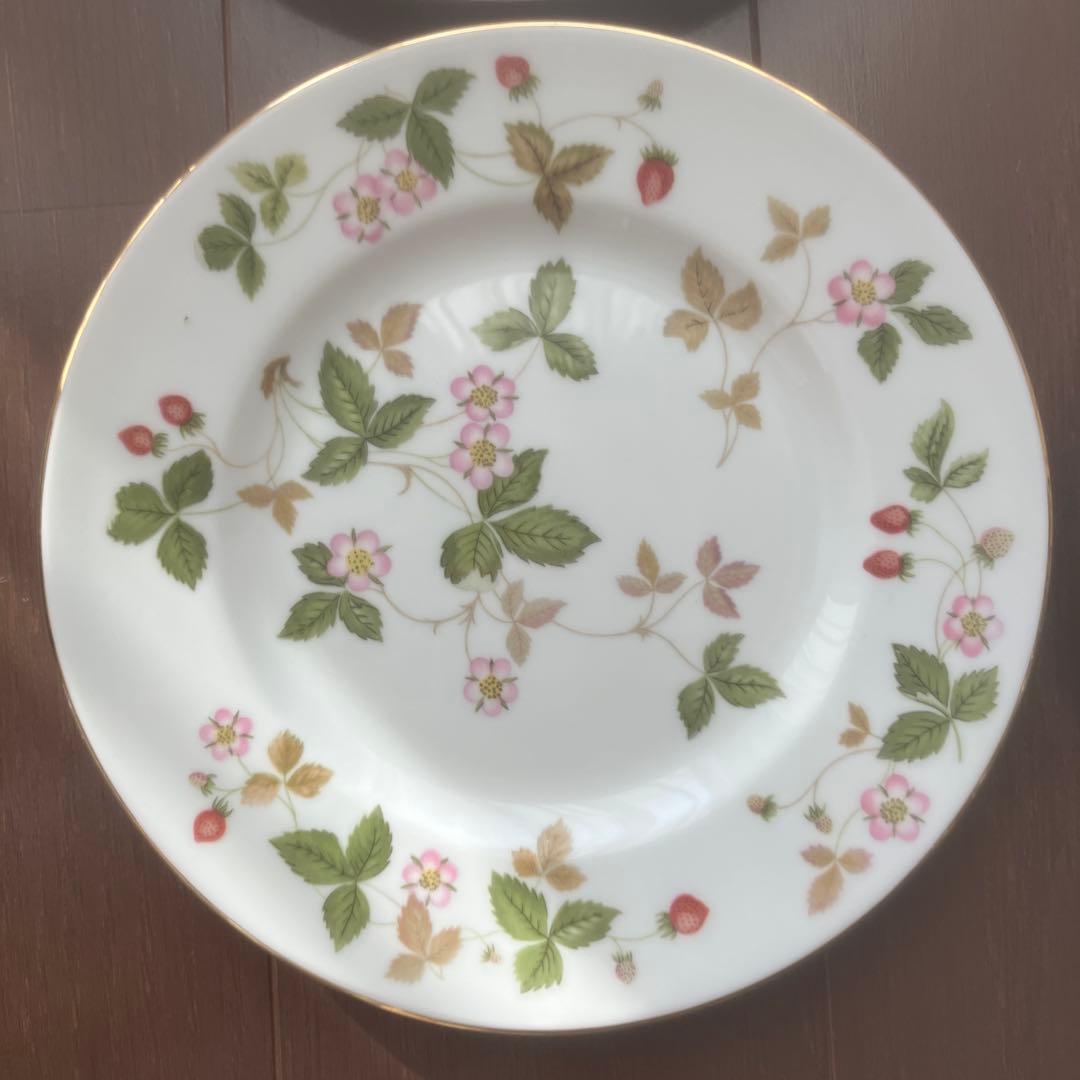 ウェッジウッド　ワイルドストロベリー 18cmプレート6枚