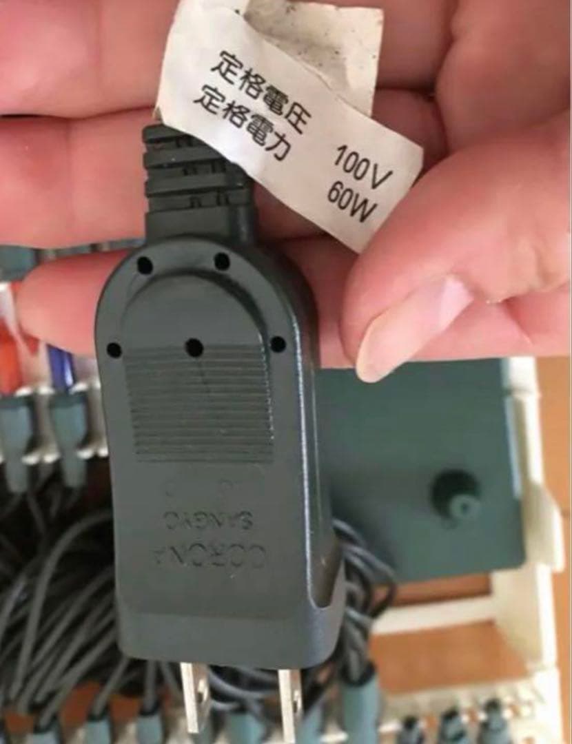 レトロクリスマスイルミネーション140球電飾点滅ツリーライト　クリスマスライト