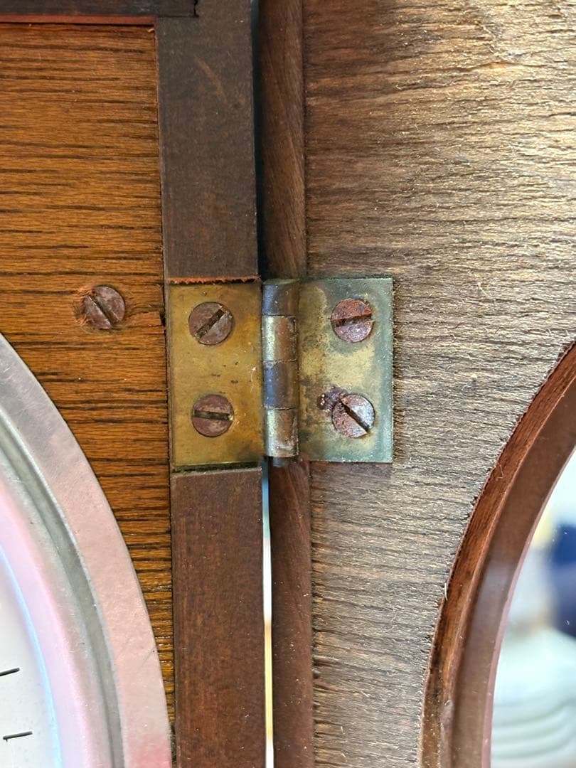 【アンティーク振り子時計】 精工舎 木製掛時計