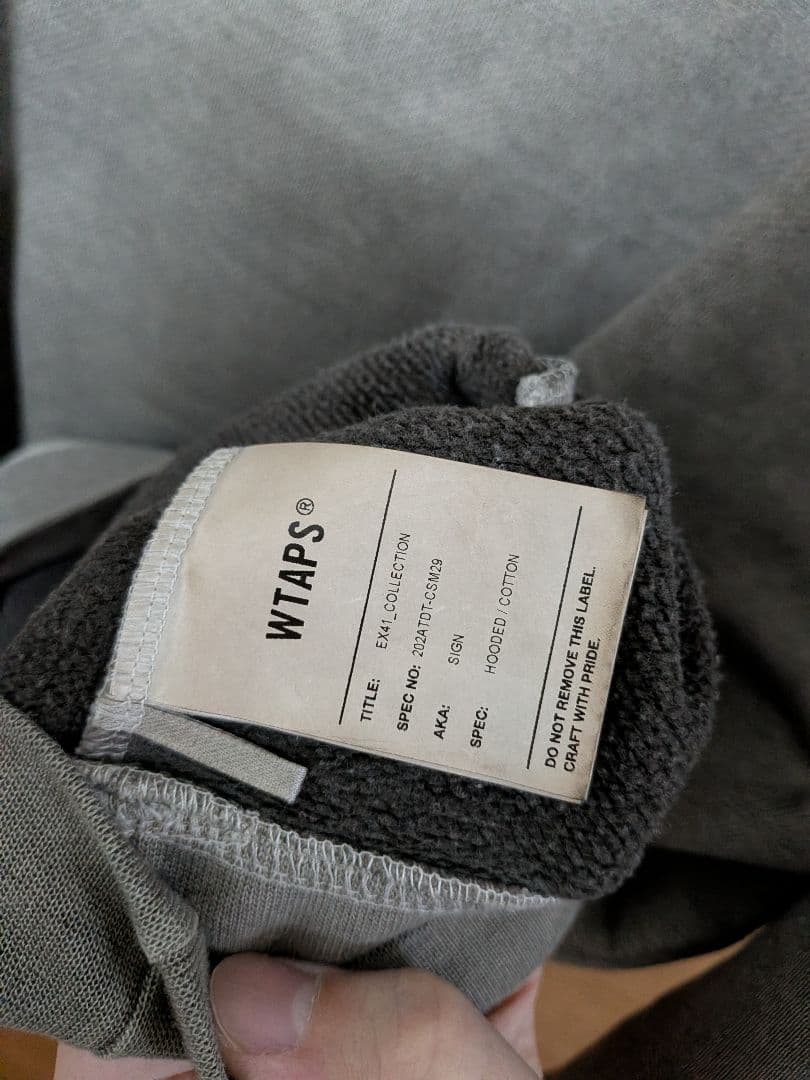 WTAPS 20AW SIGN HOODED ヘンリーネック　03