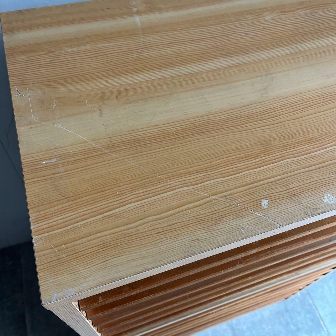 ヴィンテージ 木製 書類棚 カルテ棚 仕切り棚 レトロ