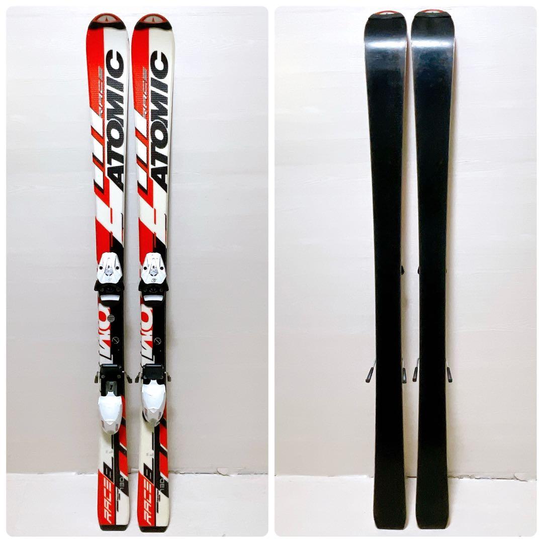 3点セット アトミック RACE8 130cm ジュニアスキー ブーツ付き