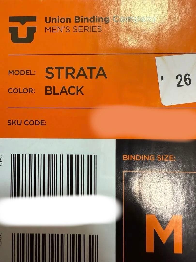 RAI　UNION ビンディング STRATA ユニオン ストラータ　M