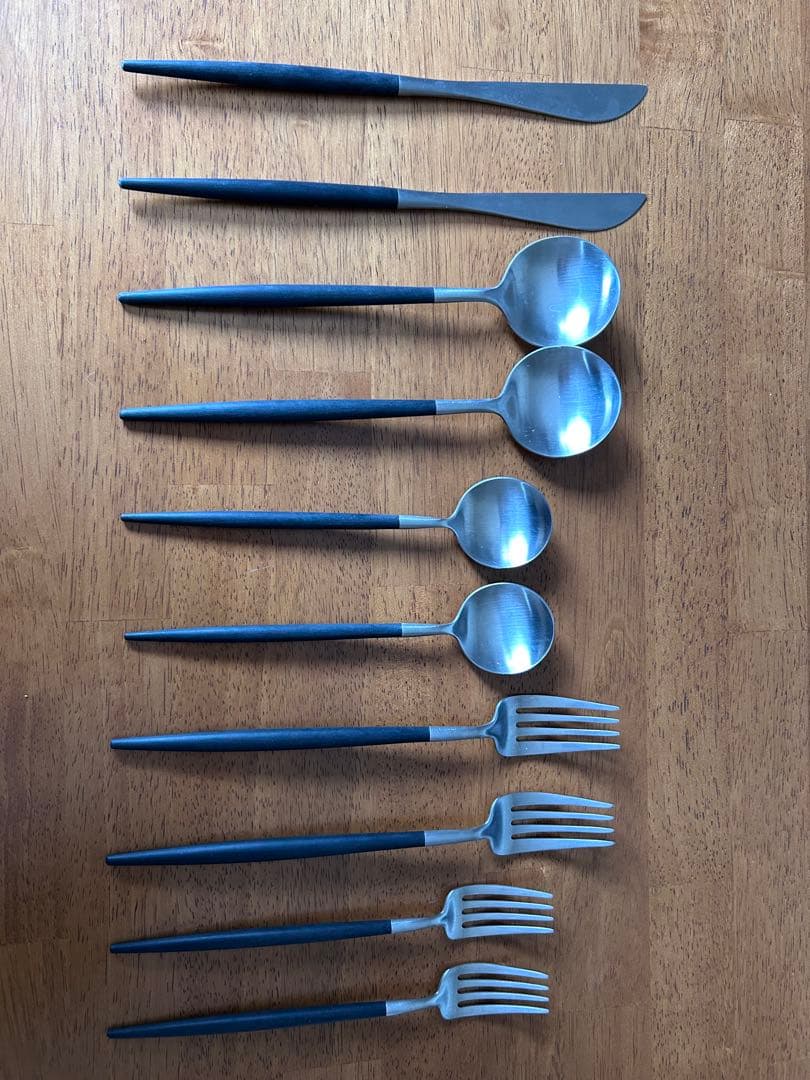 R*o様 【新品・未使用】正規品 クチポール GOA ディナー10本セット ブラ