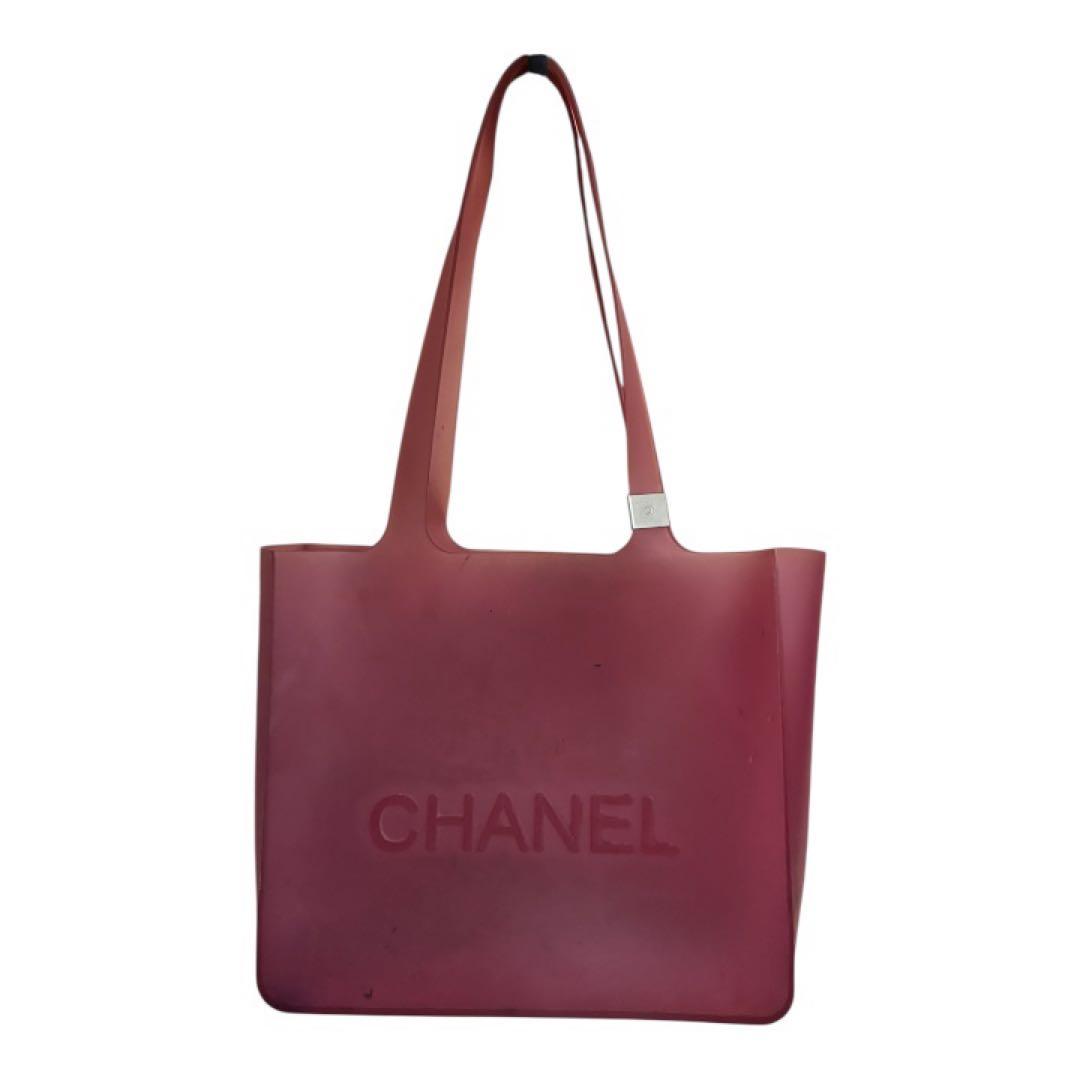 CHANEL ピンク トートバッグ