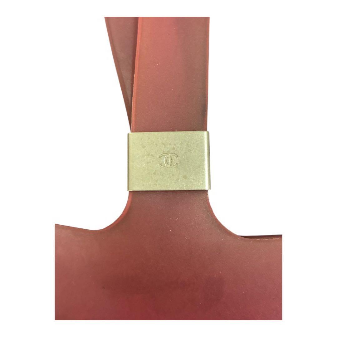 CHANEL ピンク トートバッグ