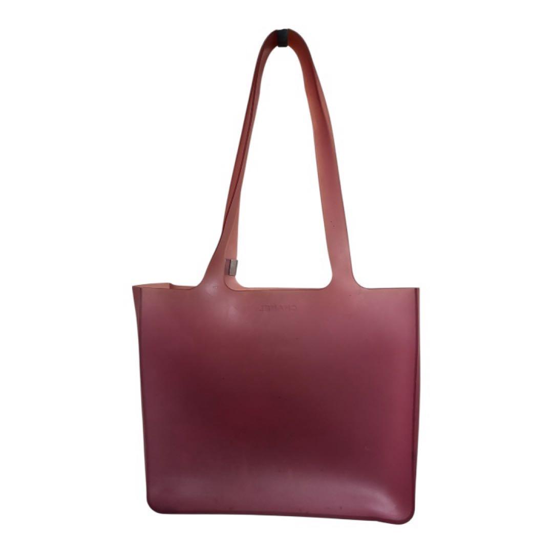 CHANEL ピンク トートバッグ