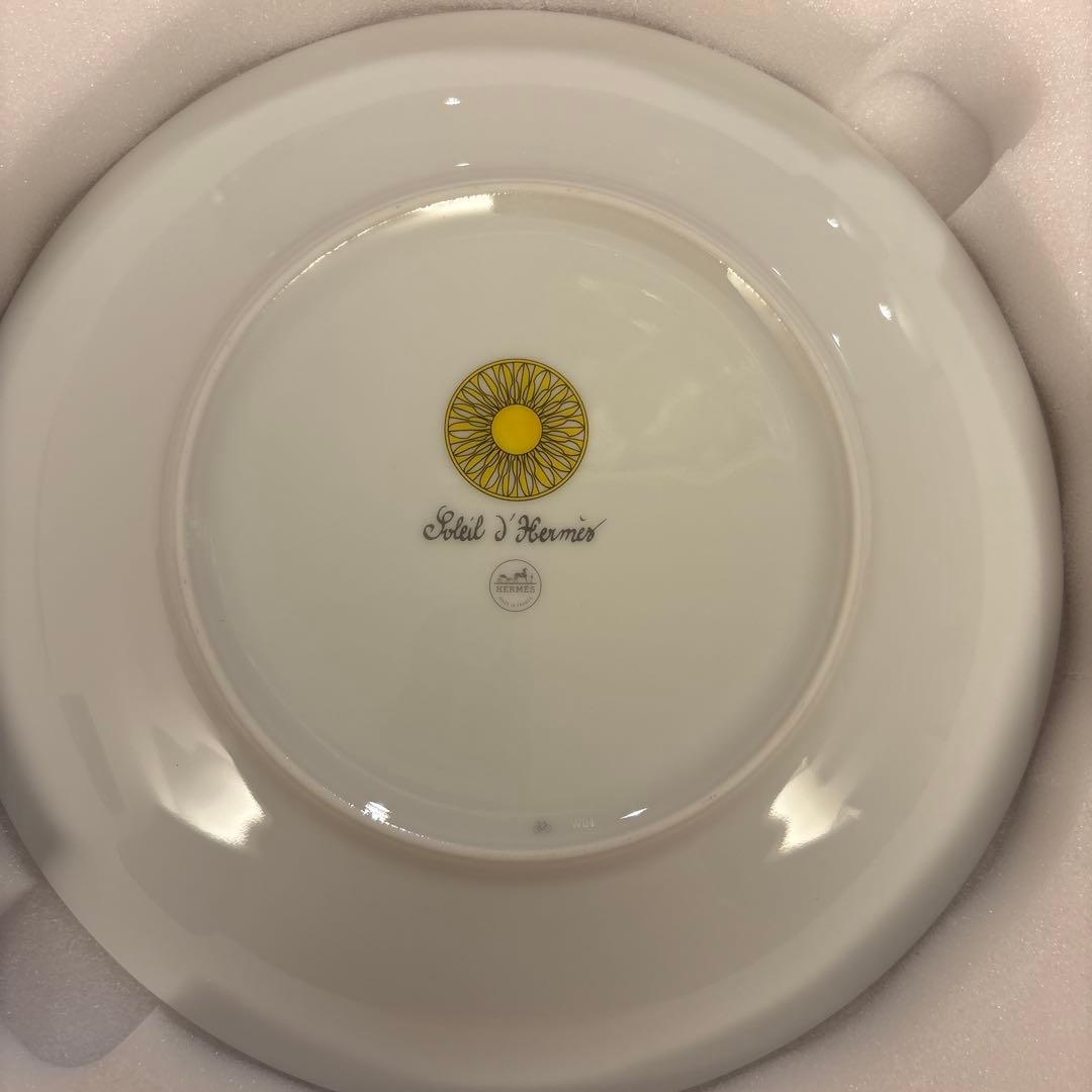 エルメス　ソレイユ　デザートプレート