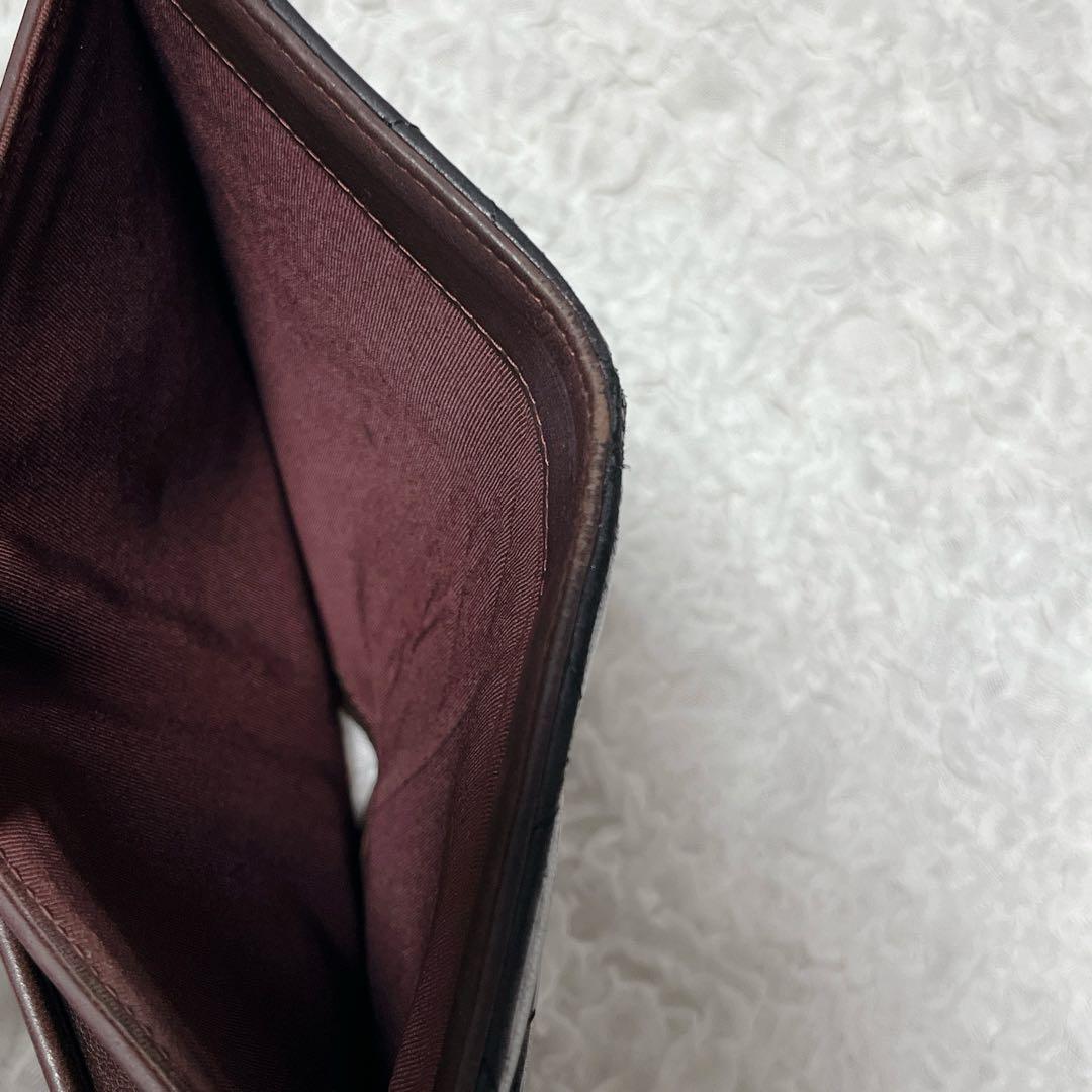 CHANEL マトラッセ シャネル　ココマーク ラムスキン 財布　三つ折り　レザ