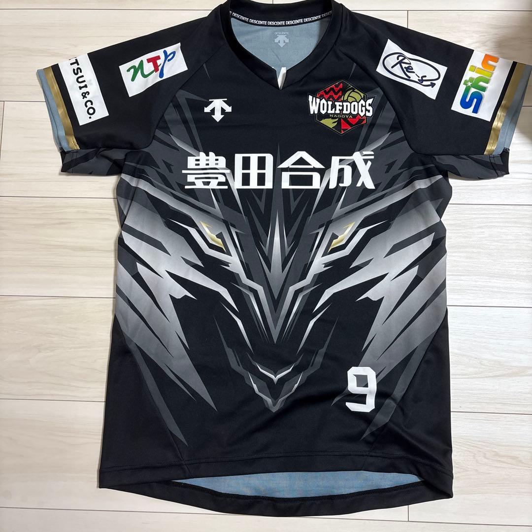 ウルフドッグス名古屋　高梨健太　オーセンティックユニフォーム　黒