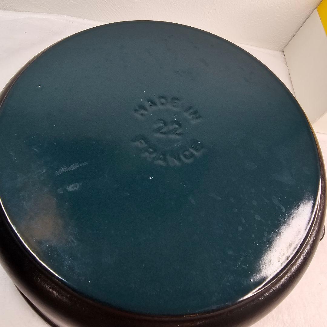 廃盤 STAUB ストウブ 28cm パープル ナス オーベルジン