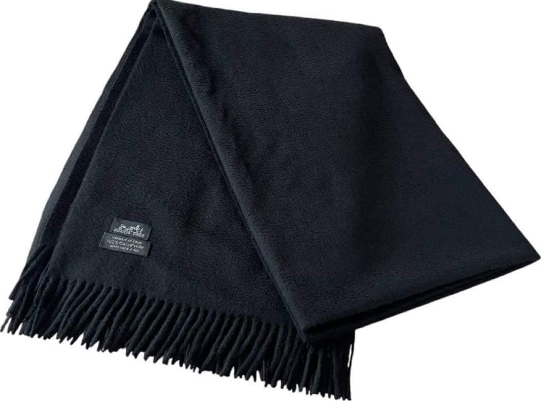 ☆エルメス HERMES ブランケット カシミヤ100%