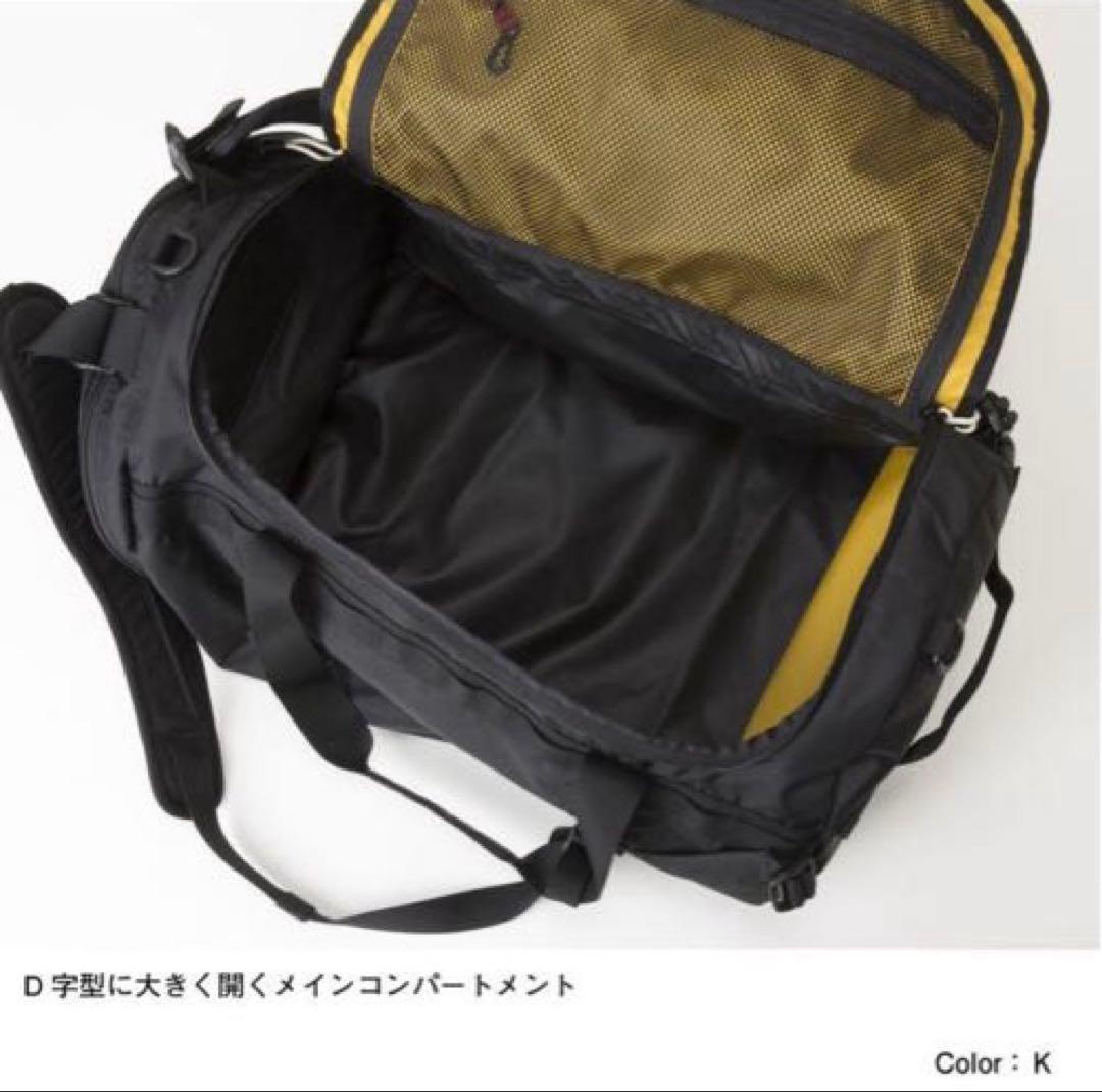 【美品】ノースフェイス ダッフルバッグ　50 ボストン　ナイロン　3way 黒
