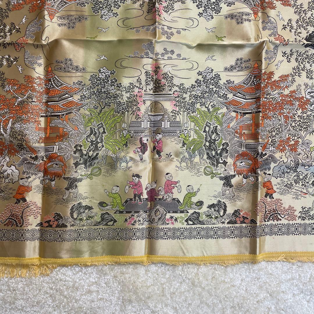 中国風デザイン テーブルクロス 96×135cm