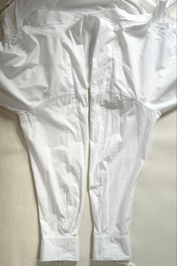 リボンテープ欠品 midorikawa ミドリカワ コットン ホワイトシャツ