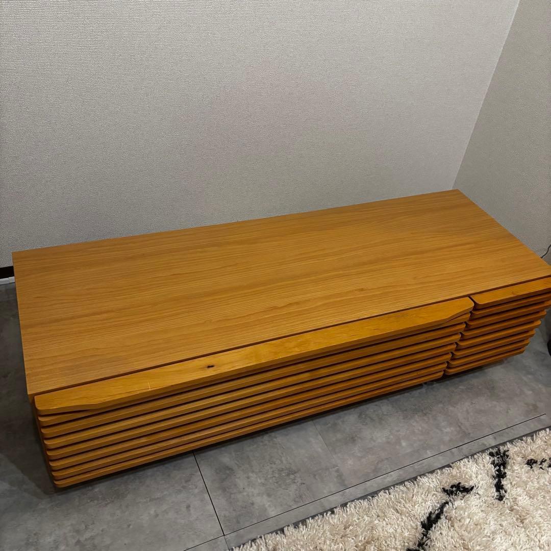 北欧風 テレビボード 120cm幅 ローボード ナチュラル