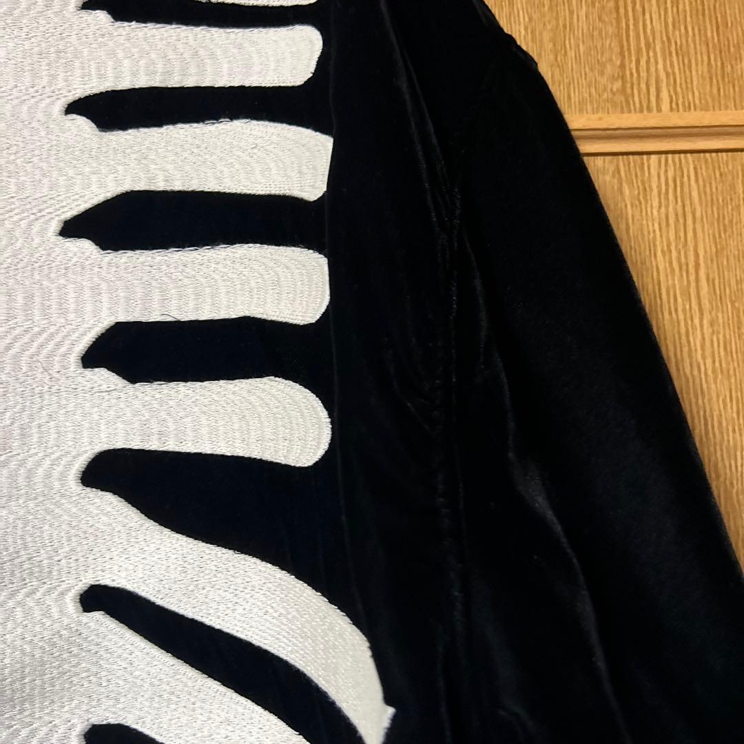 VANSON 50th anniversaryスカルボーンジャケット ベルベット