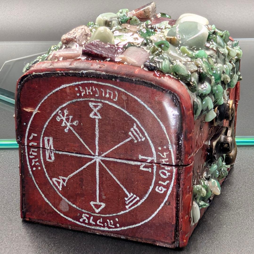 【1点物】 ソロモン王の鍵 護符魔術オルゴンボックス〜木星エメラルドタブレット〜