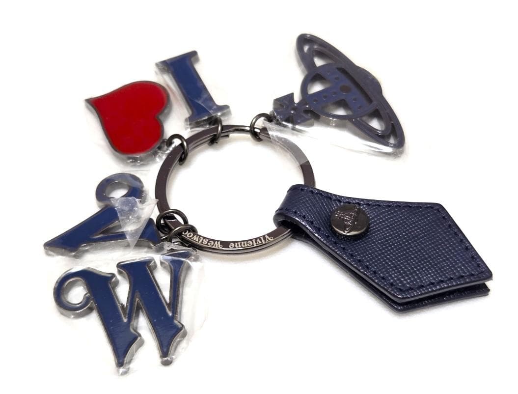 ヴィヴィアンウエストウッド　ハート　オーブ　キーリング　未使用箱付き　42193