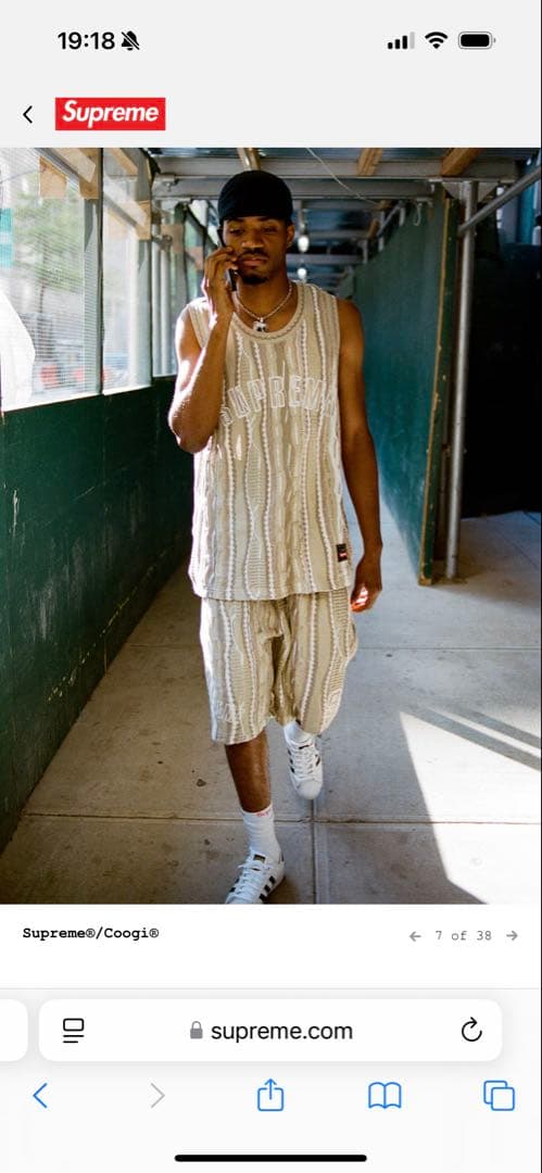 supreme coogi タンクトップ　シュプリーム　クロム　23