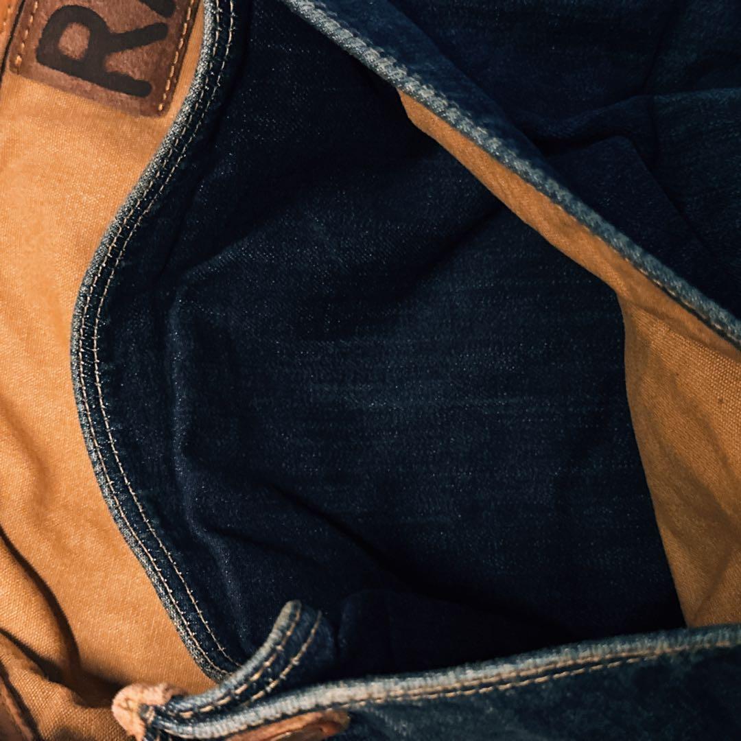 RRL クラシックデニム メッセンジャーバッグ