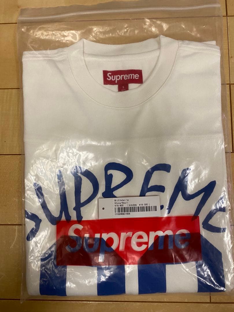 Supreme 99 L/S Football Top 白 S