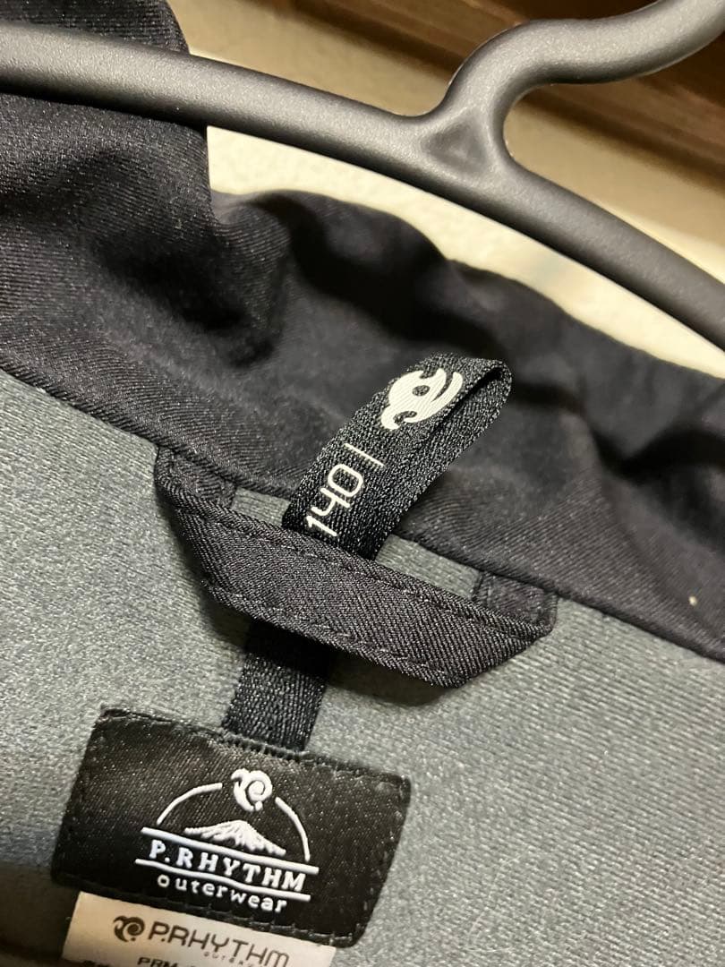 p.rhythm outerwear/プリズム　キッズ140 ジャケット　黒