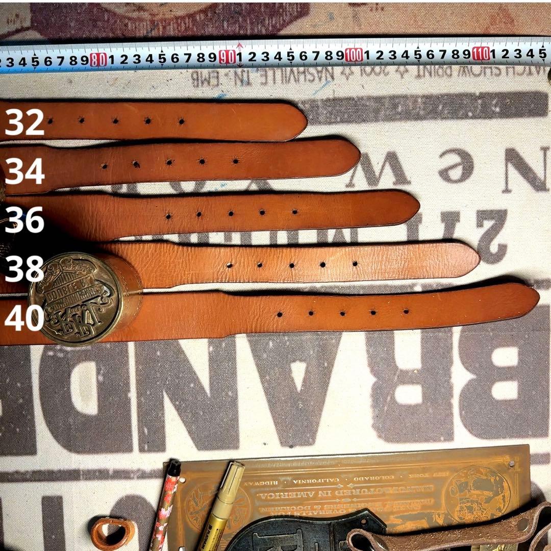 RRL オクトパス バックル ベルト-40