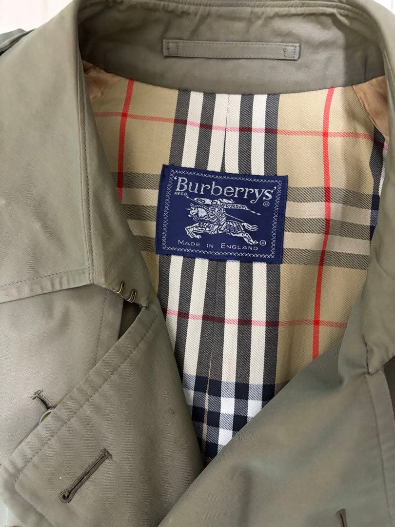 H*M様 Burberry トレンチコート ミリタリー タマムシ イギリス製 バ