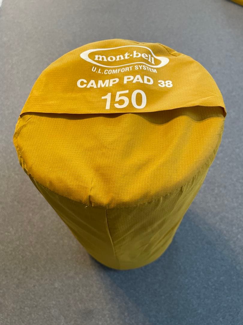 montbell Camp Pad 38 スリーピングマット 150cm ①