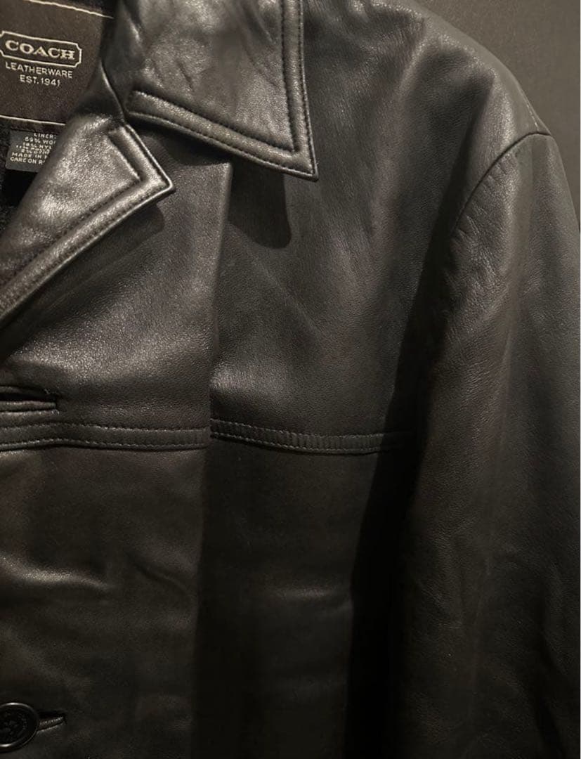 old coachオールドコーチ レザージャケット カーコート