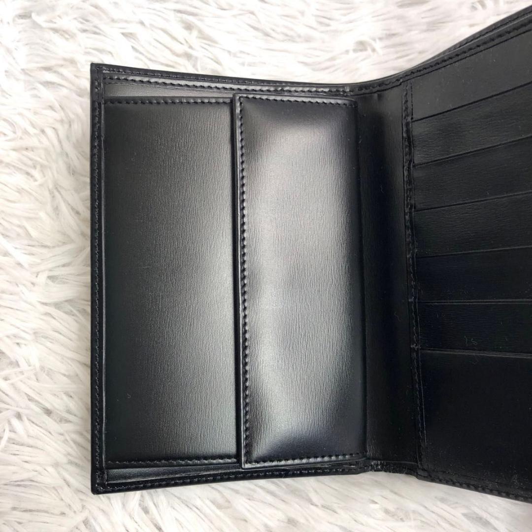 財布 ブランド 黒 Cartier カルティエ パンテール 箱付き レザー 本革