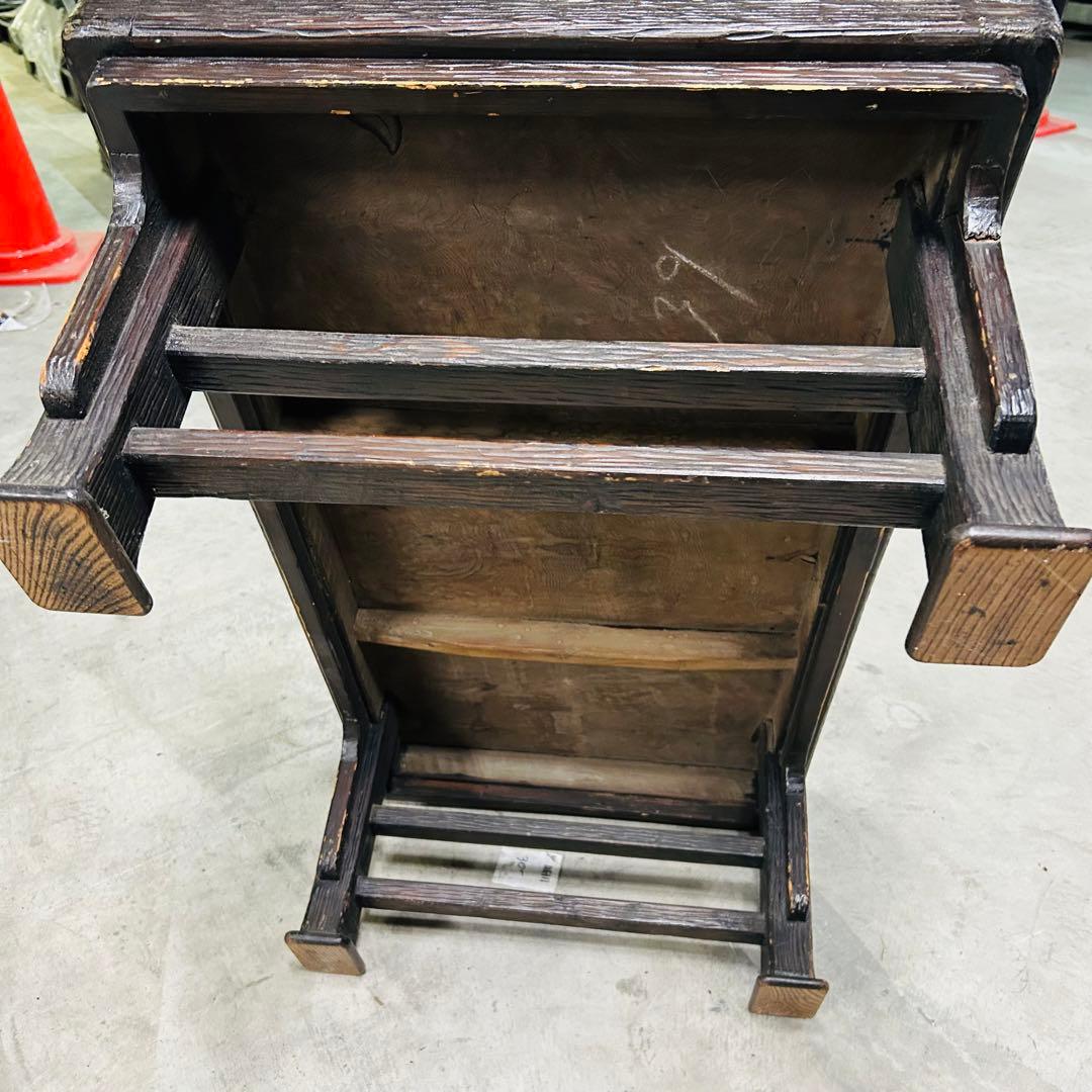 文机 アンティーク　古家具　骨董 座卓 和室