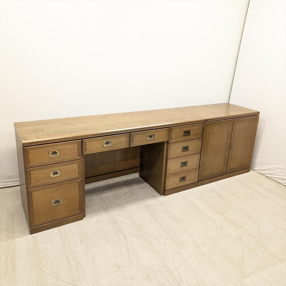 美品　久和屋　ドレッシングチェスト　キャビネット　机　デスク　収納棚　チェスト