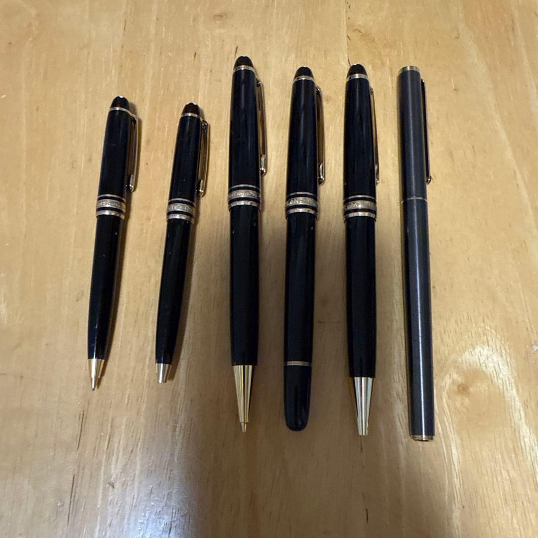 モンブラン　ボールペン　シャーペン　マイスターシュテュッククラシック ６本
