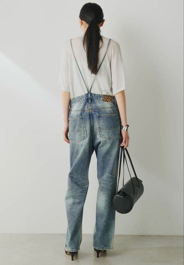 ✨美品✨ウィムガゼットWhim Gazette デニムオールインワン2( F )