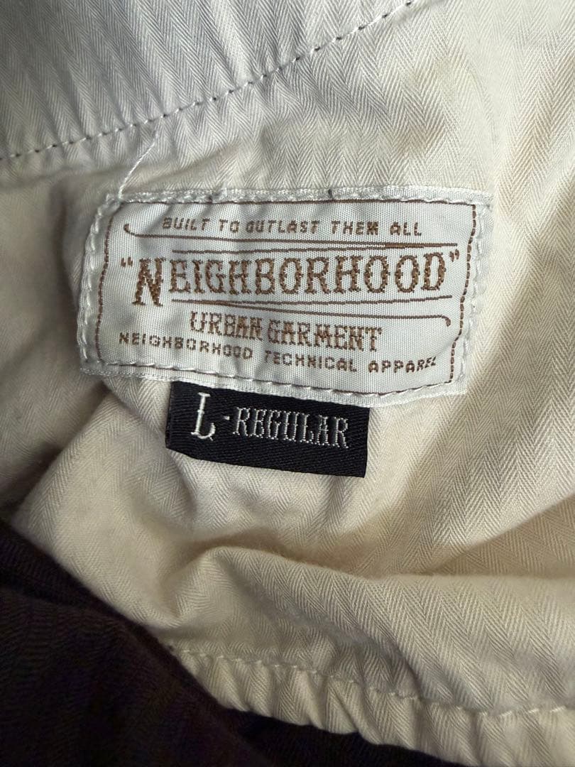 NEIGHBORHOOD コーデュロイ ストレートパンツ ダークブラウン