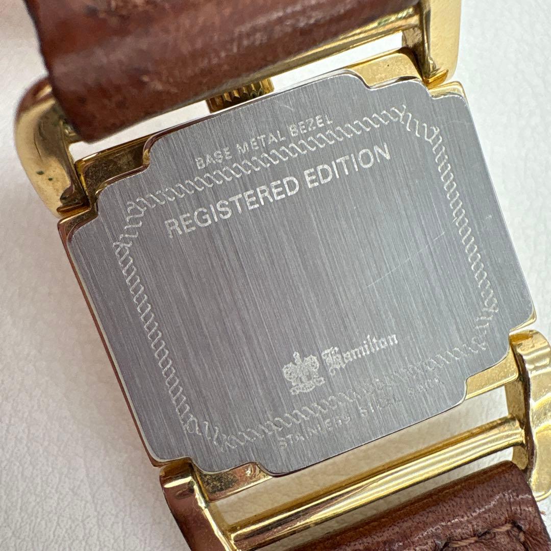 HAMILTON コントアー レジスタードエディション 6176 稼動品 美品