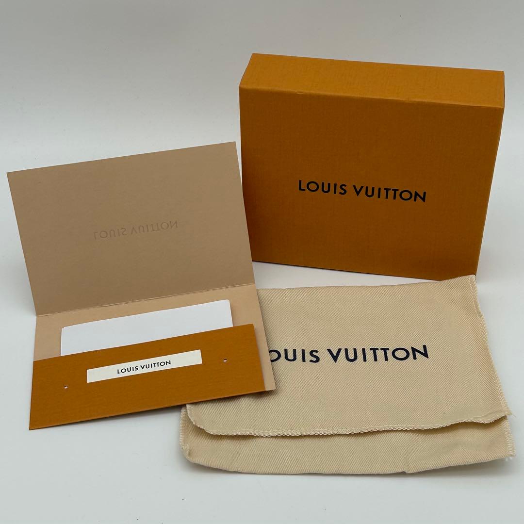 【新型】箱付き ルイヴィトン ダミエ ポルトフォイユ ジュリエット 二つ折り財布