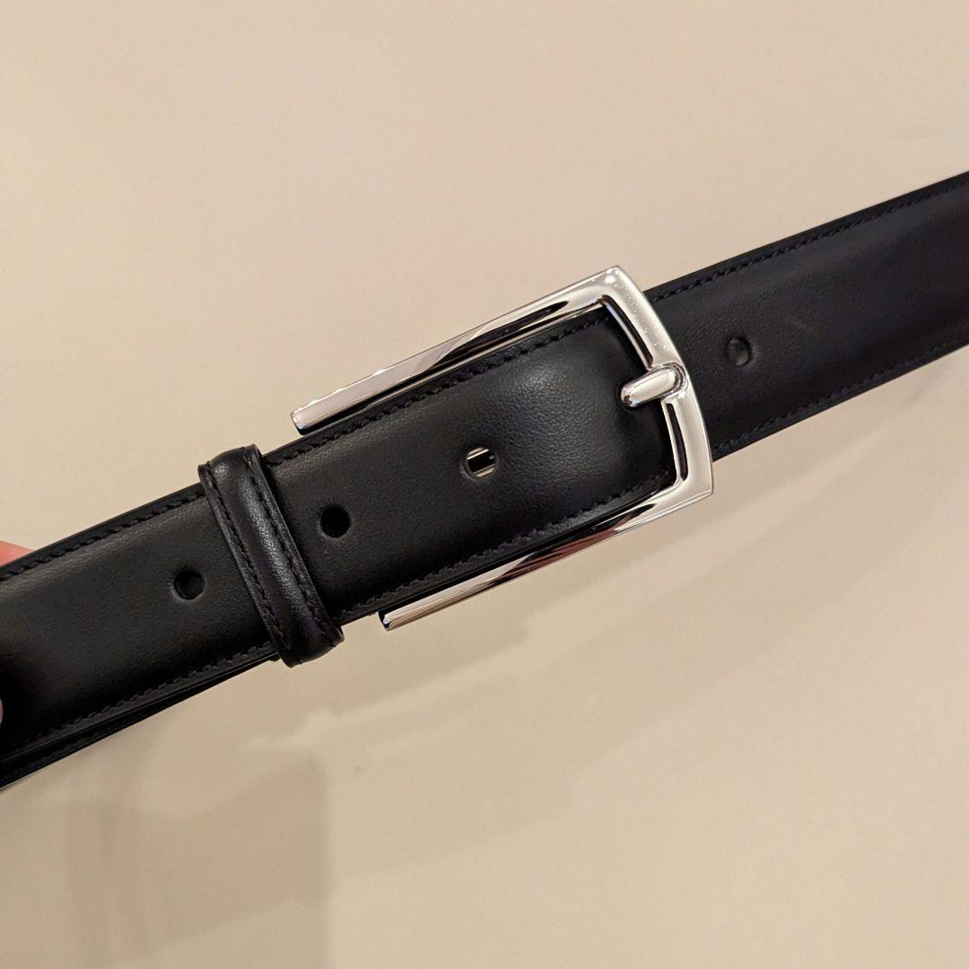 ラルフローレン　パープルレーベル　カーフスキンレザーベルト32