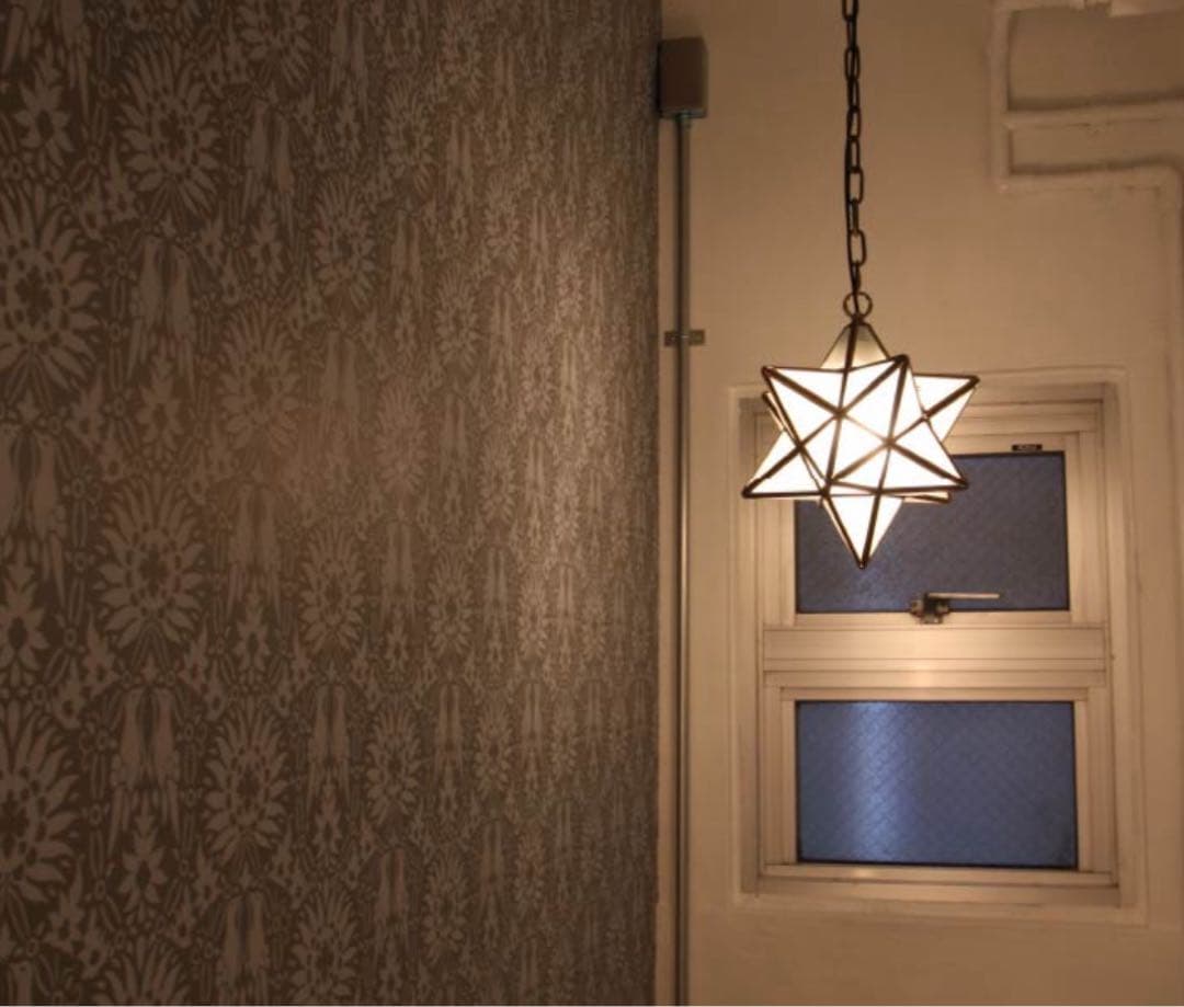 Etoile ペンダントライト 星型 ガラス E26 LED対応