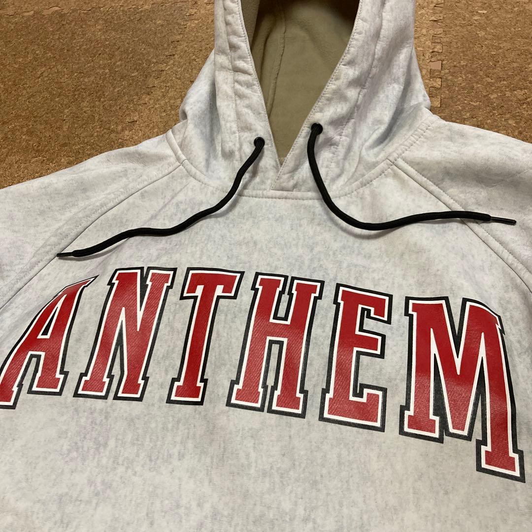 ANTHEM アンセム スノボ スノーボード スキーウェア パーカー Sグレー