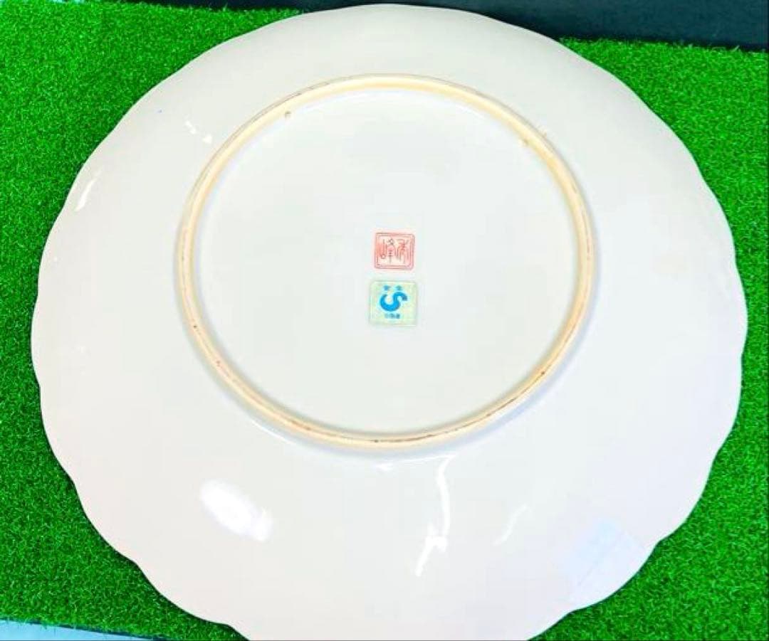 k*n様 【売り切れ御免！】有田焼 秀峰作 古伊万里様式 赤絵金彩 花車文 大皿