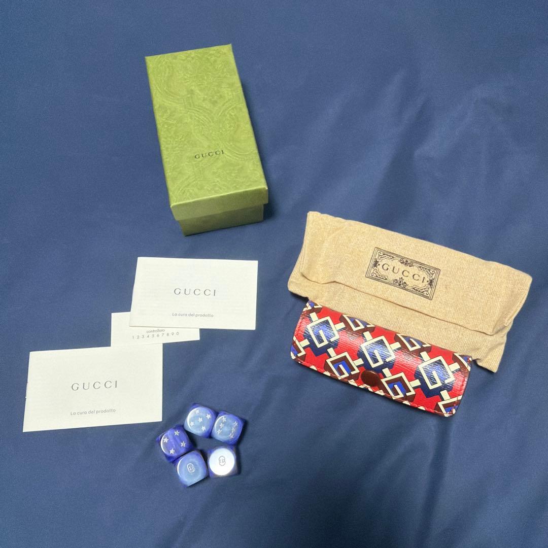 GUCCI グッチ サイコロ ダイス 5個セット 付属品完備 箱・保存袋付き